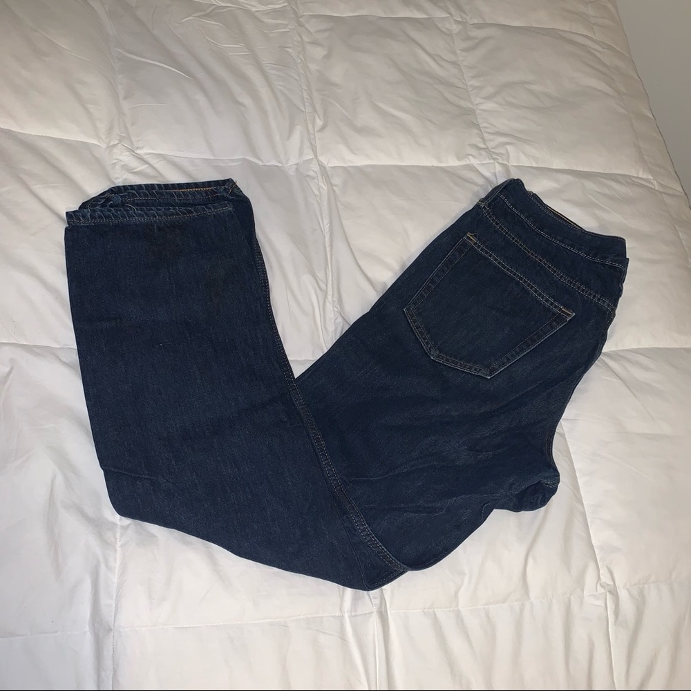 Old navy 33 x 32 dark blue jeans